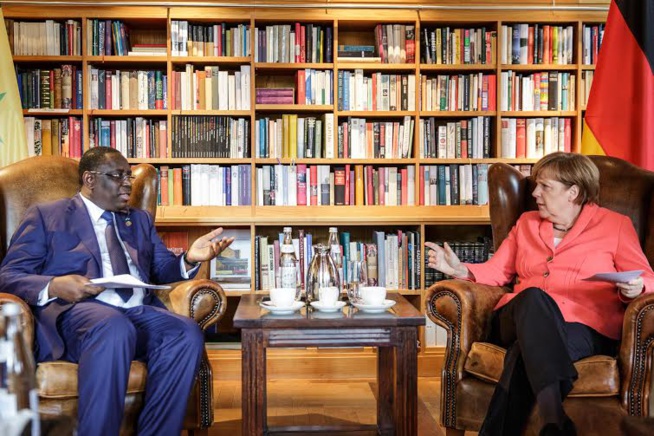 Tête-tête Macky Sall-Angela Merkel: L’énergie et la sécurité au cœur des échanges Tête-tête Macky Sall-Angela Merkel: L’énergie et la sécurité au cœur des échanges