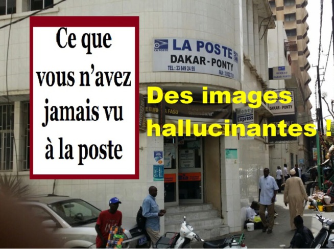 La Poste, une entreprise sale et puante qui gagne un « Cauris d’Or » du MDES…La preuve en photos choquantes