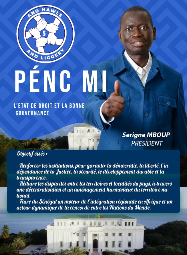 YOKKU BA YEG KO -Le Président Serigne Mboup And Nawlé liste son programme sur 03 axes YOKKU BA YEG KO -Le Président Serigne Mboup And Nawlé liste son programme sur 03 axes