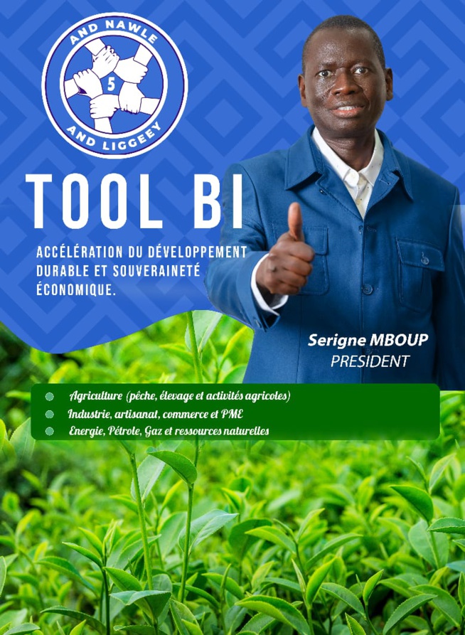 YOKKU BA YEG KO -Le Président Serigne Mboup And Nawlé liste son programme sur 03 axes YOKKU BA YEG KO -Le Président Serigne Mboup And Nawlé liste son programme sur 03 axes