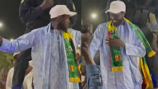 Première apparition de Diomaye Faye après sa libération Première apparition de Diomaye Faye après sa libération