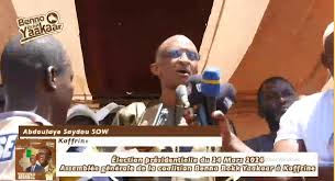 Campagne présidentielle de BBY Kaffrine: Marée humaine pour l’ouverture lancée par le ministre maire, Abdoulaye Saydou Sow Campagne présidentielle de BBY Kaffrine: Marée humaine pour l’ouverture lancée par le ministre maire, Abdoulaye Saydou Sow
