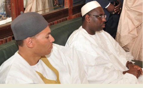 Karim Wade : "Macky m’a permis de finir le programme de développement que je vais proposer aux Sénégalais" Karim Wade : "Macky m’a permis de finir le programme de développement que je vais proposer aux Sénégalais"