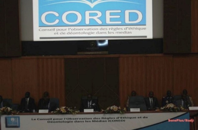 Respect des règles de la profession : Le CORED épingle encore 7 quotidiens Respect des règles de la profession : Le CORED épingle encore 7 quotidiens