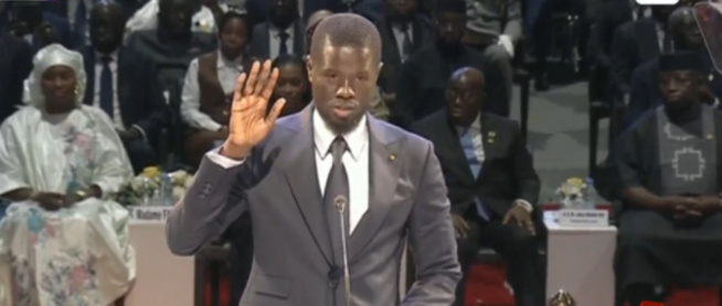 Diamniadio: Bassirou Diomaye Faye a prêté serment