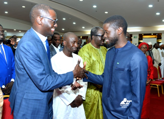 Première réunion de la conférence des leaders de la coalition Diomaye Président à l’hôtel King Fahd Palace en présence de S.E.M Bassirou Diomaye Diakhar Faye
