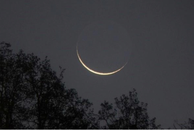 Fin du ramadan : Le croissant lunaire ne sera observable que mardi (ASPA) Fin du ramadan : Le croissant lunaire ne sera observable que mardi (ASPA)
