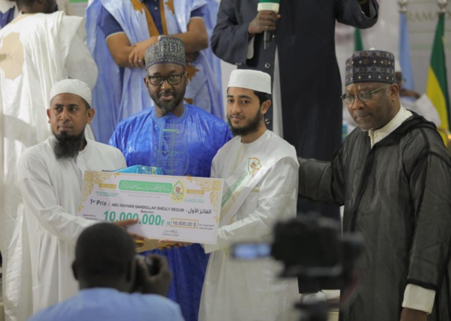 Kaolack: Grand prix international Cheikh Ibrahim Niass pour le récital du Saint Coran remporté par le Bangladesh Kaolack: Grand prix international Cheikh Ibrahim Niass pour le récital du Saint Coran remporté par le Bangladesh