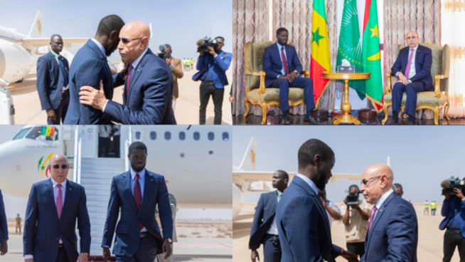 Les secteurs prioritaires de la coopération entre Dakar et Nouakchott, au cœur de la visite du Président Faye Les secteurs prioritaires de la coopération entre Dakar et Nouakchott, au cœur de la visite du Président Faye