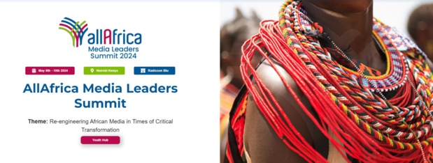 Sommet AllAfrica des Leaders de Médias : L’édition 2024 prévue du 8 au 10 mai à Nairobi Sommet AllAfrica des Leaders de Médias : L’édition 2024 prévue du 8 au 10 mai à Nairobi