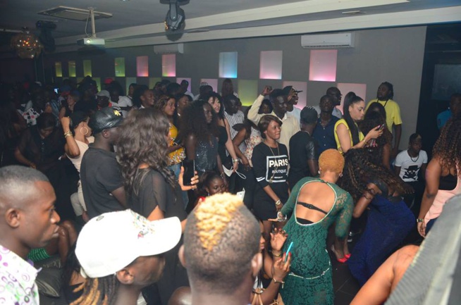 Les images de la derniére soirée de Pape Diouf avant le ramandan au Baramundi.