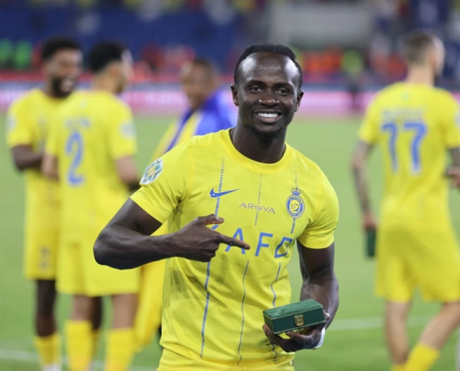Football-Saudi Proligue : Sadio Mané remporte un prix en Arabie Football-Saudi Proligue : Sadio Mané remporte un prix en Arabie