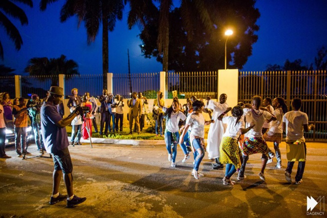 Akon en tournage d’un nouveau clip contre Ebola