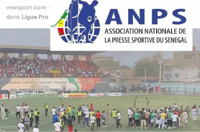 Football : L’ANPS condamne « l’agression barbare » du journaliste de Wiwsport et interpelle la FSF et la Ligue Pro ! Football : L’ANPS condamne « l’agression barbare » du journaliste de Wiwsport et interpelle la FSF et la Ligue Pro !