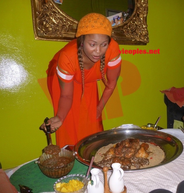 En images: la chanteuse Guigui en mode préparation "Ndogou"