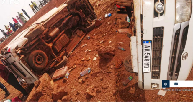 Kédougou : Un accident de la circulation fait un mort et 6 blessés Kédougou : Un accident de la circulation fait un mort et 6 blessés