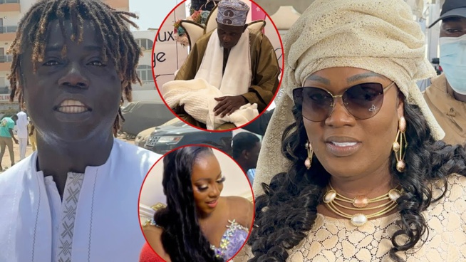 Baptême des jumeaux de Pawlish Mbaye: Les larmes de Bijou Ngoné... Baptême des jumeaux de Pawlish Mbaye: Les larmes de Bijou Ngoné...