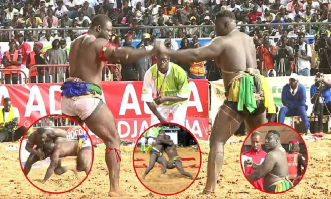 Lutte Sénégalaise : Eumeu Sène bat Sa Thiès et devient le bourreau incontesté de Guédiawaye ! Lutte Sénégalaise : Eumeu Sène bat Sa Thiès et devient le bourreau incontesté de Guédiawaye !