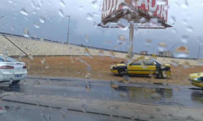 Les premières pluies sont tombées ce 09 juillet à Dakar