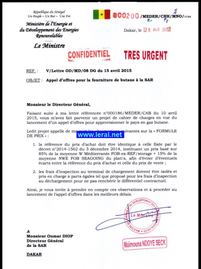 Ministère de l'Énergie : Comment Baba Diao a obtenu la tête de Maïmouna Ndoye Seck Ministère de l'Énergie : Comment Baba Diao a obtenu la tête de Maïmouna Ndoye Seck