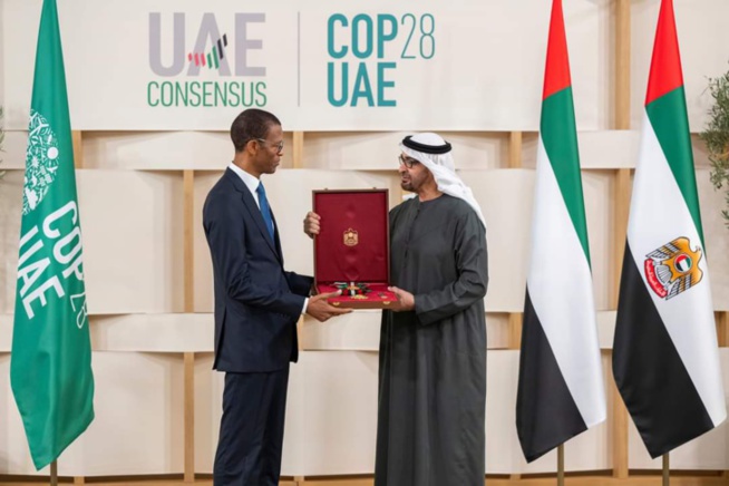 Ordre de Première classe de Zayed II: Alioune Ndoye, ancien Ministre de l'Environnement, décoré à Abou Dhabi