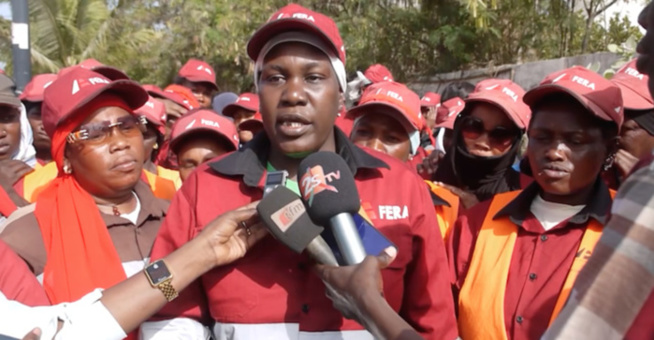 Saint-Louis / 4 mois sans salaire: Les agents du Fera déversent leur colère dans la rue Saint-Louis / 4 mois sans salaire: Les agents du Fera déversent leur colère dans la rue