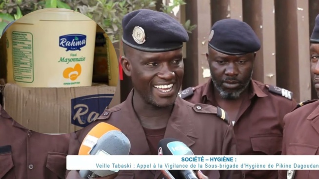 Hygiène à Pikine Icotaf : Saisie de 73 caisses de mayonnaise impropres à la consommation, estimée à 803 000 francs Cfa Hygiène à Pikine Icotaf : Saisie de 73 caisses de mayonnaise impropres à la consommation, estimée à 803 000 francs Cfa