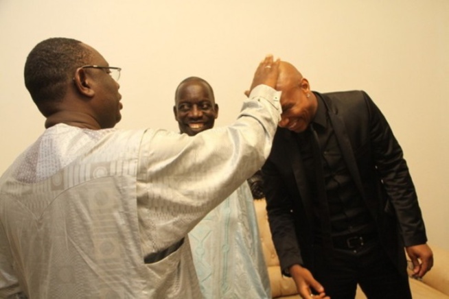 El Hadji Diouf bat campagne pour la réélection de Macky Sall