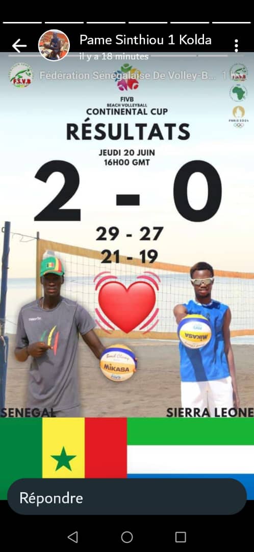 Beach Volley: Tournoi qualificatif pour les Jeux Olympiques Paris 2024 Beach Volley: Tournoi qualificatif pour les Jeux Olympiques Paris 2024