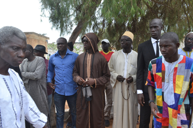 Lévé du corps de Doudou Ndiaye Coumba Rose qui repose désormais à Yoff.