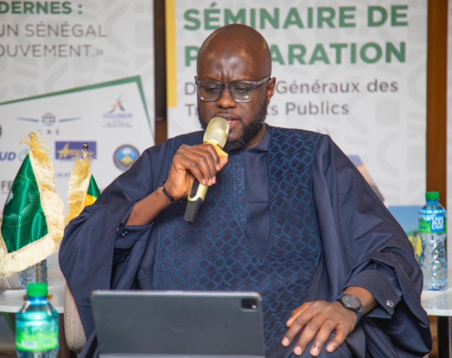 Photos / Etats généraux des Transports publics : El Malick Ndiaye, Ministre des Infrastructures et des Transports terrestres et aériens, a lancé les travaux du séminaire préparatoire, ce jeudi Photos / Etats généraux des Transports publics : El Malick Ndiaye, Ministre des Infrastructures et des Transports terrestres et aériens, a lancé les travaux du séminaire préparatoire, ce jeudi