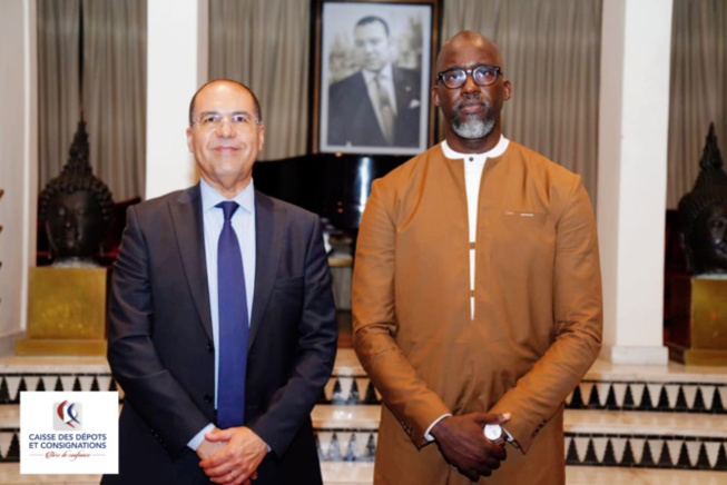 Coopération : Visite de travail de Fadilou Keïta, Directeur général de la CDC, au Maroc Coopération : Visite de travail de Fadilou Keïta, Directeur général de la CDC, au Maroc