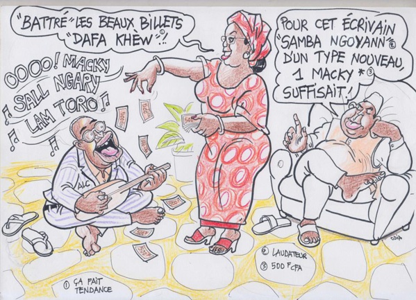 Le "riti" de Latif Coulibaly pour Macky Sall Le "riti" de Latif Coulibaly pour Macky Sall