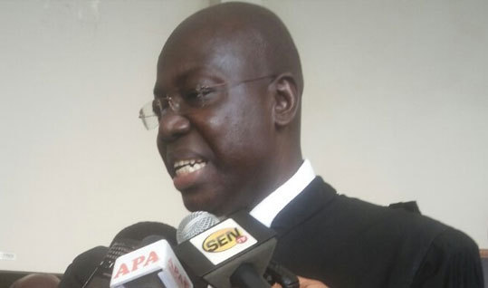 ME IBRAHIMA DIAWARA AVOCAT D’HABRE : « Quand un avocat se permet de défendre une personne contre sa volonté, il n’est plus un avocat » ME IBRAHIMA DIAWARA AVOCAT D’HABRE : « Quand un avocat se permet de défendre une personne contre sa volonté, il n’est plus un avocat »
