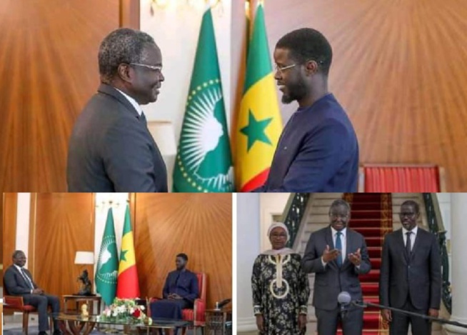 Situation économique actuelle de l'union sous-régionale : Le président Faye a eu des échanges avec Abdoulaye Diop de l’UEMOA Situation économique actuelle de l'union sous-régionale : Le président Faye a eu des échanges avec Abdoulaye Diop de l’UEMOA