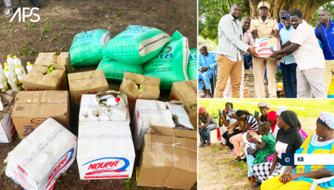 Bignona : le DG de l’ANRAC au chevet des populations déplacées de Madiediame Bignona : le DG de l’ANRAC au chevet des populations déplacées de Madiediame