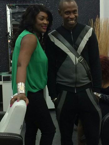 Titi la lionne en compagnie de Waka Jagne à Londres. Titi la lionne en compagnie de Waka Jagne à Londres.