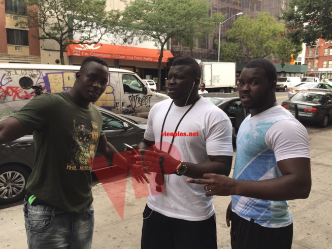 Les trois lutteurs Siteu, Ketchup et Amanékh  aux Etats Unis pour renforcer leur muscle.
