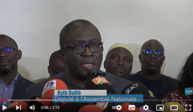 Ayib Daffé de Yewwi: «Benno est un groupe parlementaire qui agonise» Ayib Daffé de Yewwi: «Benno est un groupe parlementaire qui agonise»