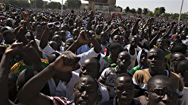 Des manifestations spontanées dans les rues de Ouagadougou Des manifestations spontanées dans les rues de Ouagadougou