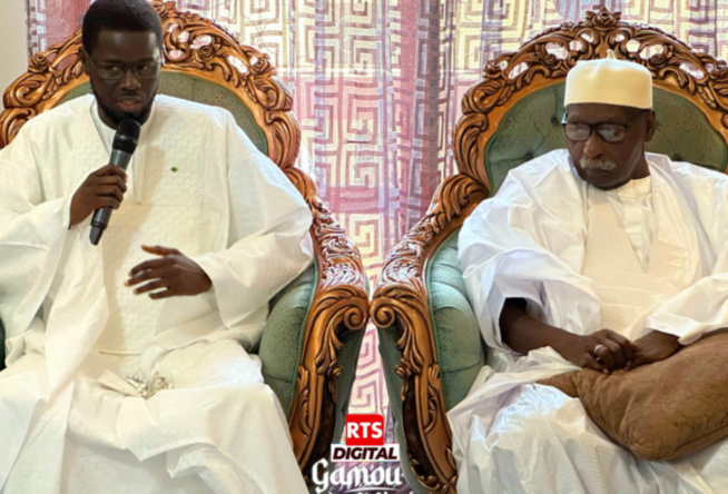 Visite de Bassirou Diomaye Faye à Tivaouane : Le Khalife Serigne Babacar Sy évoque subtilement le cas Cheikh Oumar Diagne… Visite de Bassirou Diomaye Faye à Tivaouane : Le Khalife Serigne Babacar Sy évoque subtilement le cas Cheikh Oumar Diagne…
