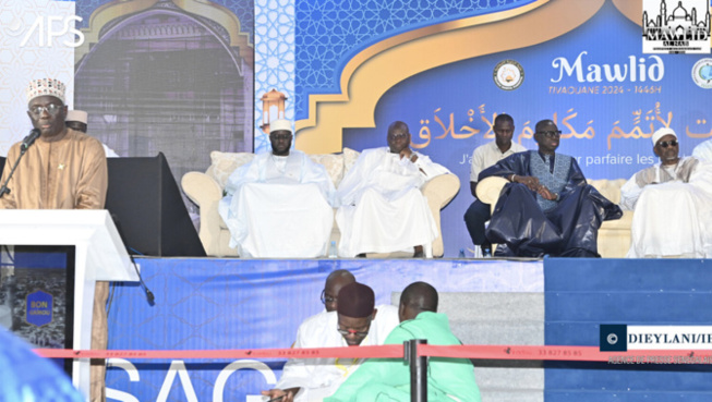 Gamou 2024 : Le Khalife général des Tidianes dénonce les dérives sociales et appelle à l'unité et au retour aux valeurs prophétiques Gamou 2024 : Le Khalife général des Tidianes dénonce les dérives sociales et appelle à l'unité et au retour aux valeurs prophétiques