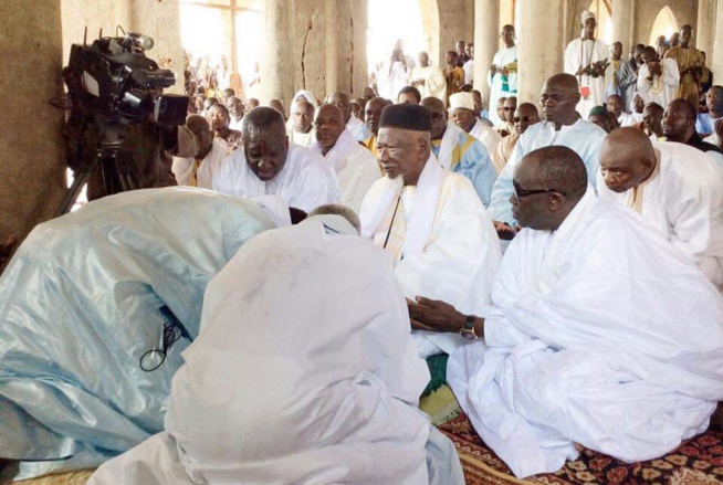 Aïd Kabir à Massalikoul Jinaan: Le Khalife des Mourides demande aux disciples de Dakar de prier à l’intérieur de la Mosquée Aïd Kabir à Massalikoul Jinaan: Le Khalife des Mourides demande aux disciples de Dakar de prier à l’intérieur de la Mosquée