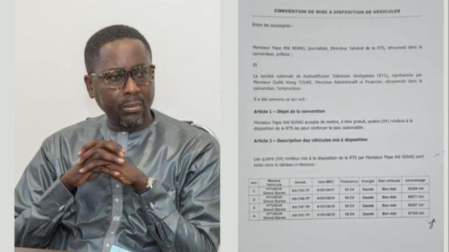 RTS : Le geste généreux de Pape Alé Niang à l’entreprise RTS : Le geste généreux de Pape Alé Niang à l’entreprise