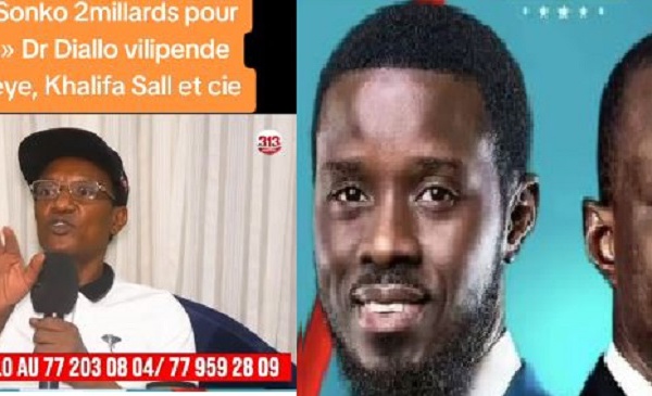 En route vers les Législatives : Dr. Diallo promet de décaisser 2 milliards FCfa pour Ousmane Sonko et le Pastef En route vers les Législatives : Dr. Diallo promet de décaisser 2 milliards FCfa pour Ousmane Sonko et le Pastef