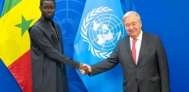 New York : Bassirou Diomaye Faye a rencontré António Guterres, SG de l’Onu New York : Bassirou Diomaye Faye a rencontré António Guterres, SG de l’Onu