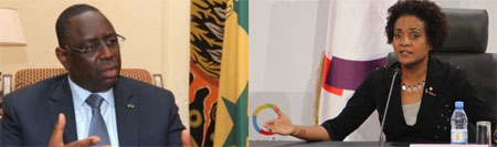 Macky Sall et Michaëlle Jean animent une rencontre de haut niveau, lundi à New York Macky Sall et Michaëlle Jean animent une rencontre de haut niveau, lundi à New York