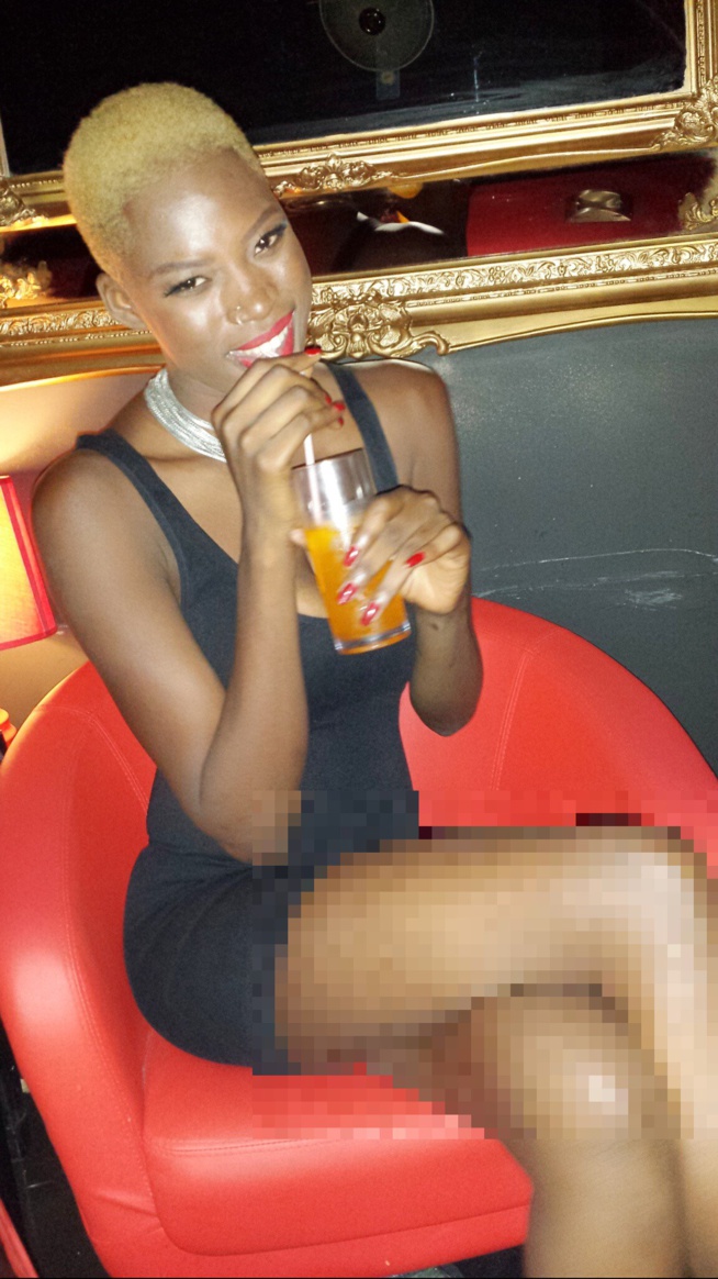 Photos: hyper sexy, le mannequin Khady Ba s’éclate en boite de nuit