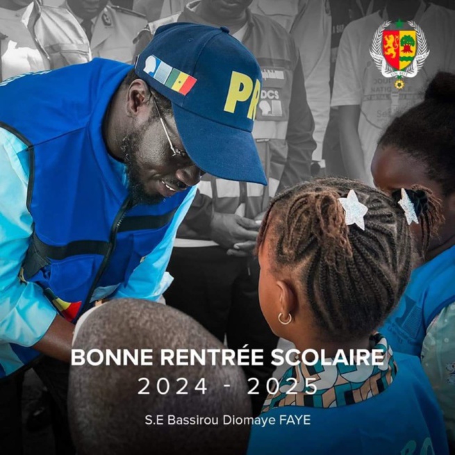 Année scolaire 2024-2025 : Le Président Bassirou Diomaye Faye souhaite une rentrée réussie aux élèves Année scolaire 2024-2025 : Le Président Bassirou Diomaye Faye souhaite une rentrée réussie aux élèves