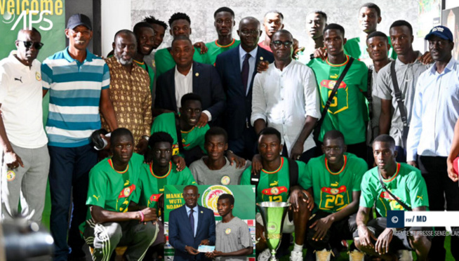 Football / Vainqueur du Tournoi UFOA-A : la FSF offre une prime de performance de 1,5 million FCFA Ã chaque Lionceau Football / Vainqueur du Tournoi UFOA-A : la FSF offre une prime de performance de 1,5 million FCFA Ã chaque Lionceau